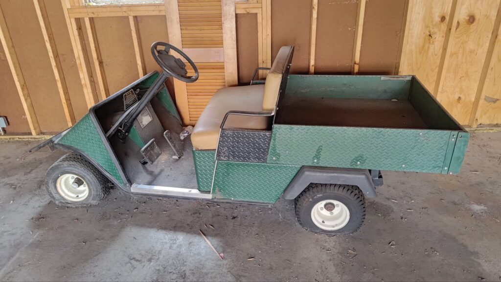 golf cart removal