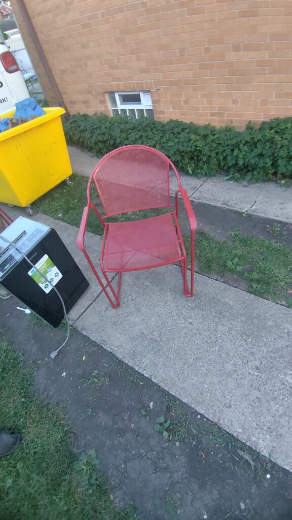 Chair junk removal