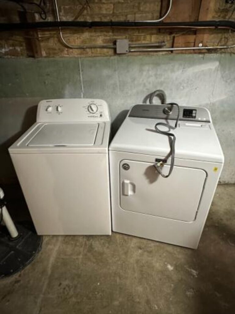 Washer and dryer junk removal